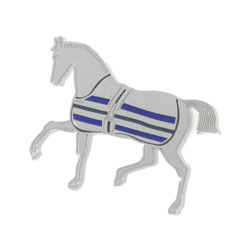 Hermes CHEVAL A LA COUVERTURES 603723S Scarf Ring